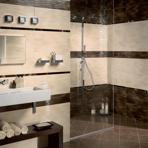 Stylish Waterfall Effect Ceramic Gloss 300x600 Bathroom ...