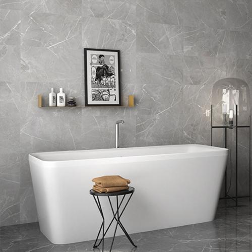 33x55cm Marble Effect Gloss Ceramic Bathroom Wall Tiles ...